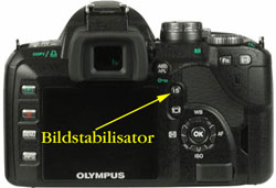 Schnappschüsse mit der Spiegelreflexkamera 1 Bildstabilisator bei der Olympus E510