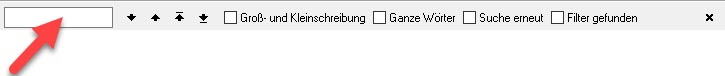 Tabellensuche 1 Tabellensuche