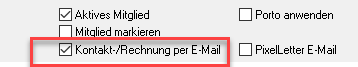 Beitragsrechnung