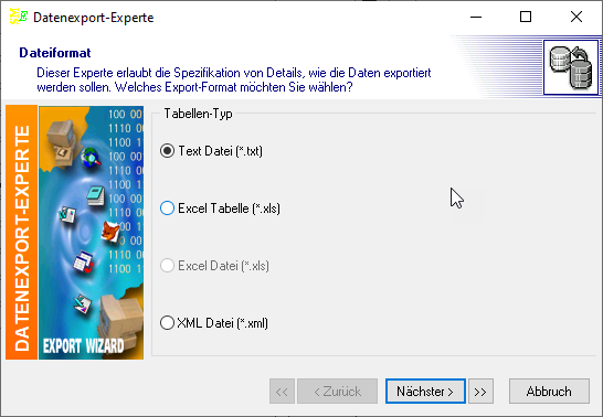 Export-Wizard