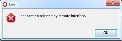 Connection rejected